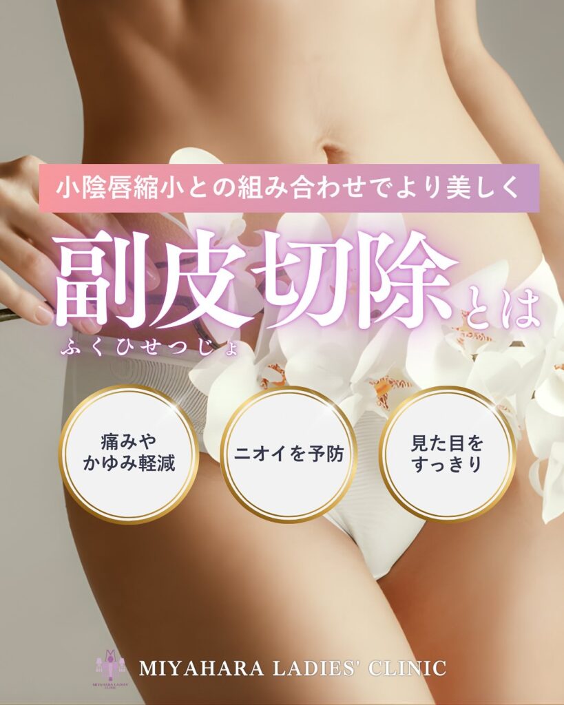 婦人科形成の症例写真の見方は？副皮切除・小陰唇縮小・膣縮小のポイントを解説｜熊本市 みやはらレディースクリニック 美容診療専用サイト